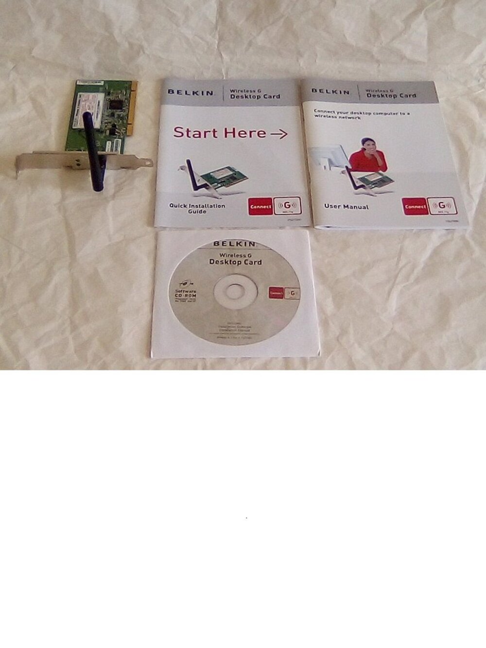 Belkin F5D7000 Wireless G 802.11g Desktop Wireless Network Card
